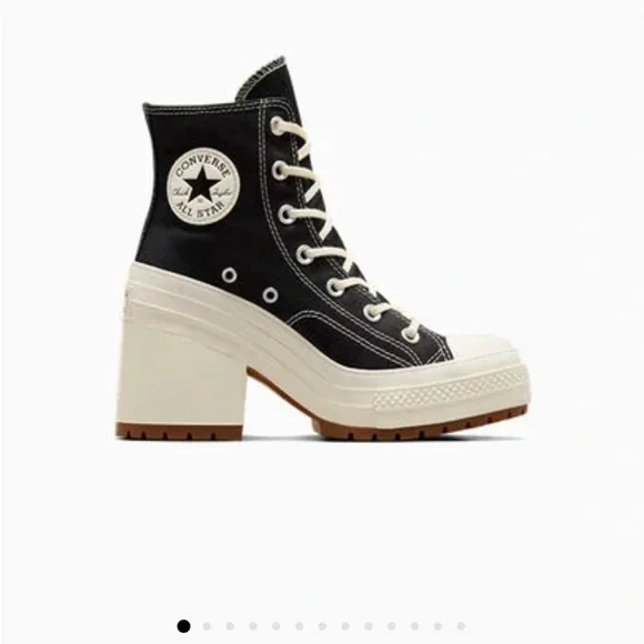 NWT Converse Chuck 70 De Luxe Heels High-Top Sneakers - Picture 3 of 12